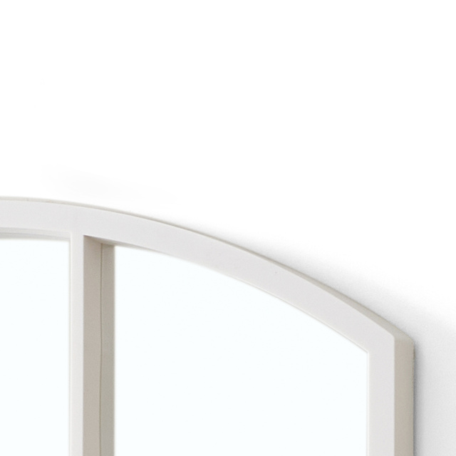 Oglindă într-un cadru de fereastră cu arc, 76 × 52 cm