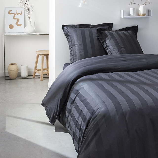 Cearsaf cu elastic Satin, percal, 160 x 200 cm