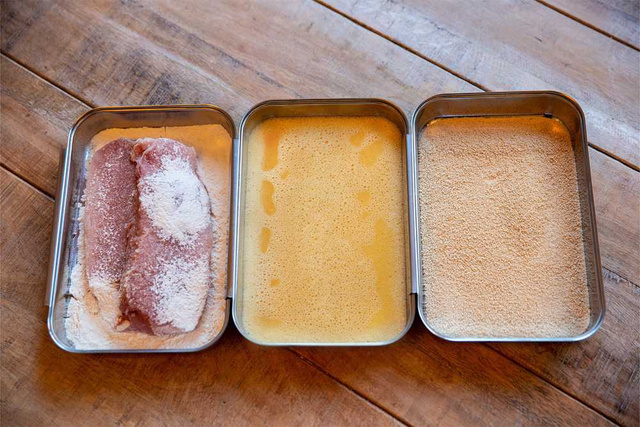 Set 3 tavi servire/preparare, Inox, 22x16x3 cm