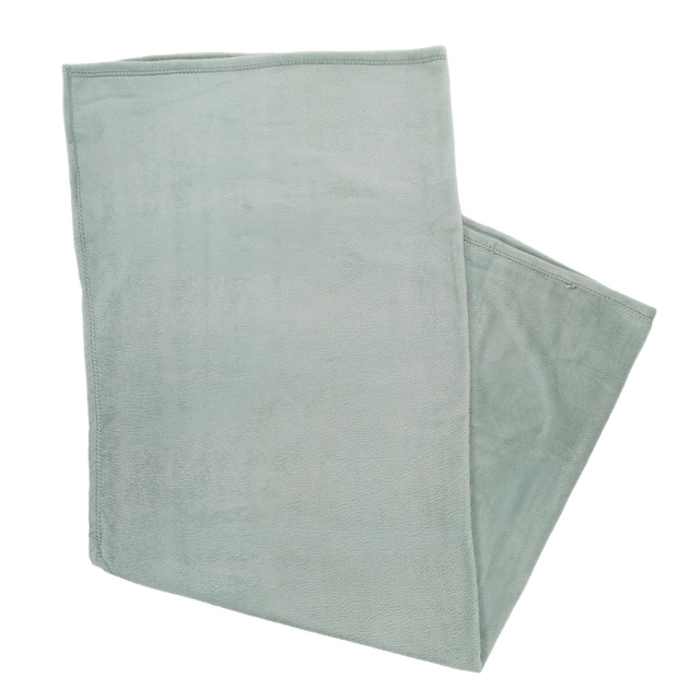 Pătură din pluș 130 x 160 cm, verde deschis