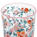 Pahar mare cu model floral, 510 ml
