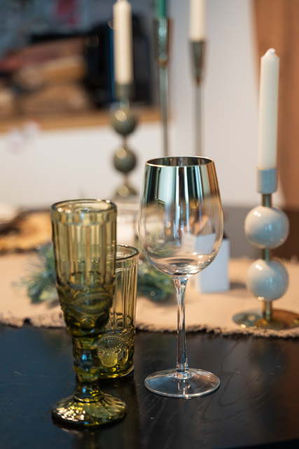 Pahare de vin PRECIOSA, 380 ml, 6 bucăți