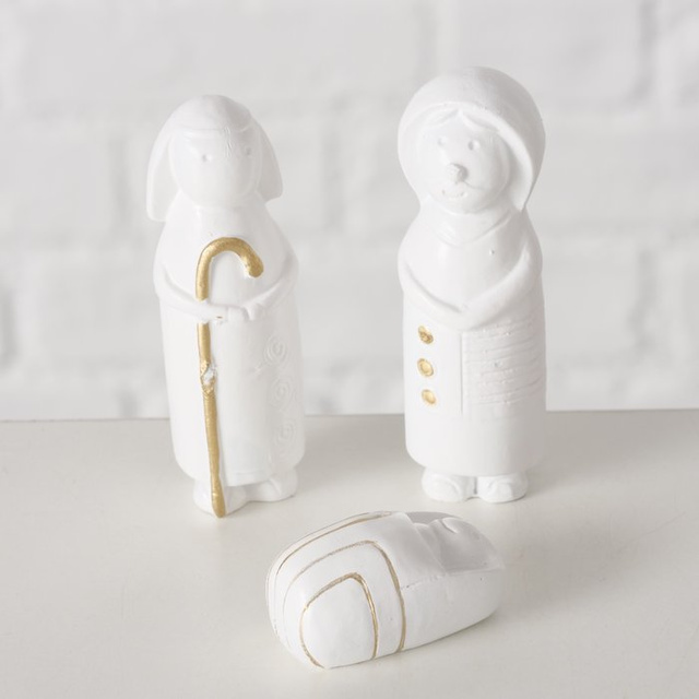 Icoană minimalistă de Crăciun NATOS, 11 figurine