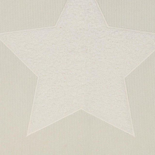 Pernă decorativă, model de sărbătoare, 45 x 45 cm, albă