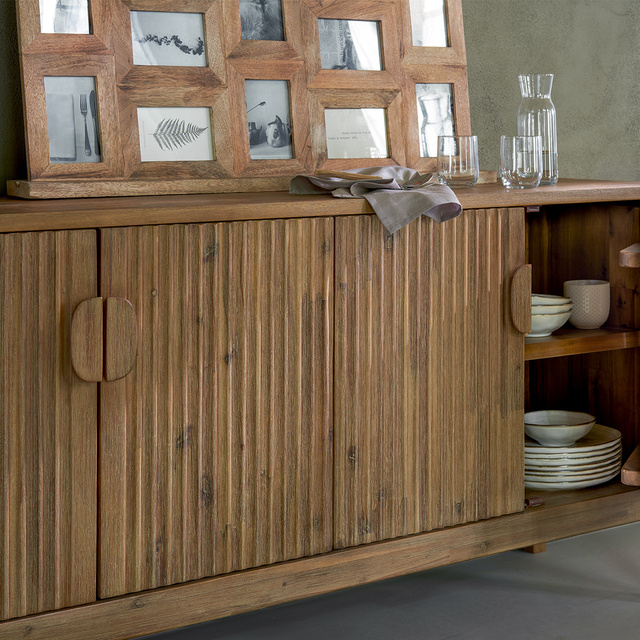 Multi rama foto, 12 fotografii, din lemn