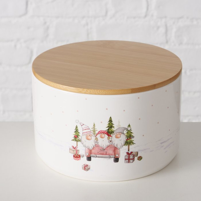 Set de recipiente ceramice pentru depozitare CARRIE, Ø 11-16 cm