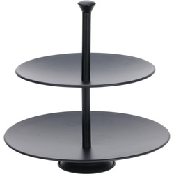 Suport metalic pentru tort cu 2 niveluri