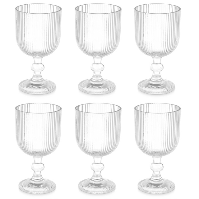 Set 6 pahare pentru apă, 370 ml