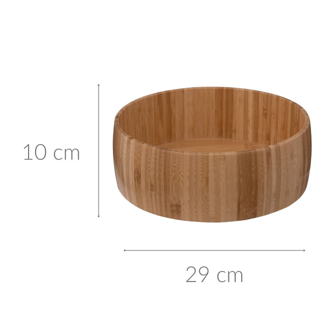 Bol din bambus pentru fructe, Ø 29 cm