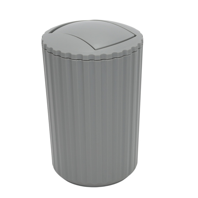 Coș de gunoi pentru baie, Swing Bin Allstar, culoare gri, 3l