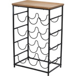 Raft pentru vin pentru 12 sticle