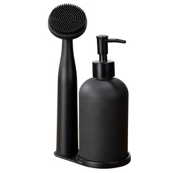 Set bucatarie, dozator 400 ml si perie, Piedo, WENKO