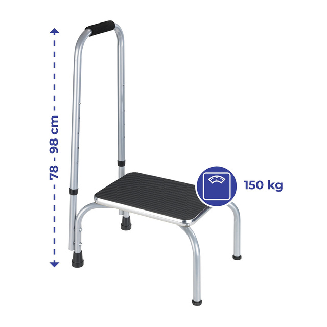 Platforma SECURA cu mâner reglabil, max. 150 kg