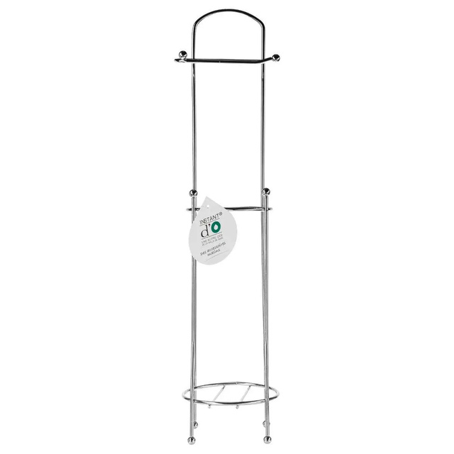 Suport pentru hârtie igienică + suport de rezervă, 2 în 1