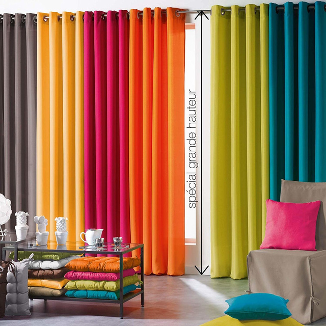 Perdea cu inele textile 140 x 260 cm ESSENTIEL