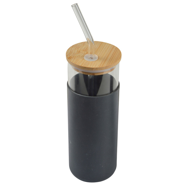 Sticla de apa cu capac din silicon, 0,5l