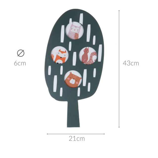 Rama foto in forma de copac, 43 x 21 cm