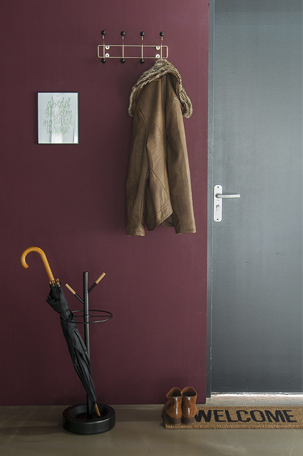 Cuier de perete pentru haine SATURNUS, 34 cm