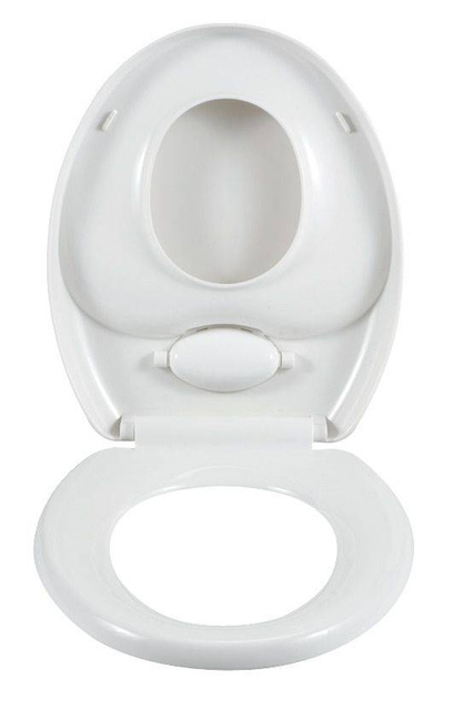 Toaletă pentru copii și adulți FAMILY - Thermoplast, cu închidere lentă, WENKO
