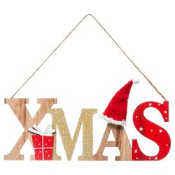 Inscripție de Crăciun, decor suspendat