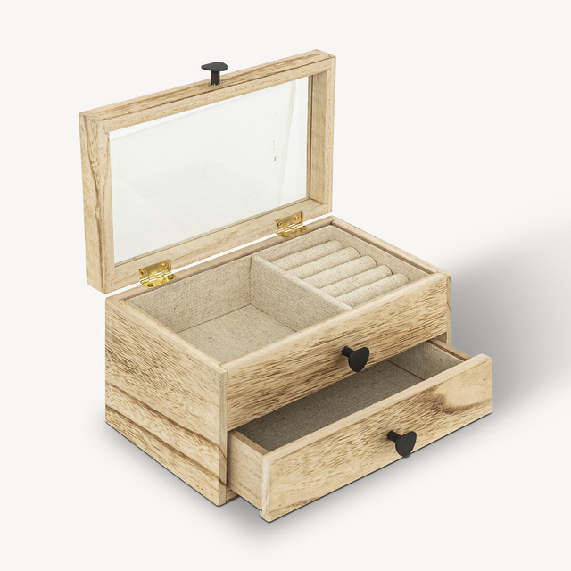 Cutie de bijuterii din lemn INUIT