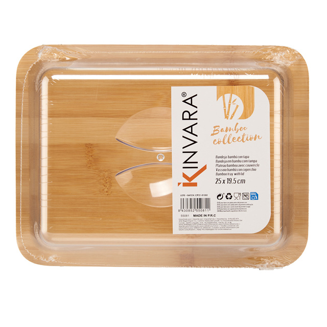 Tavă pentru gustări SQUARED, 20 x 20 cm