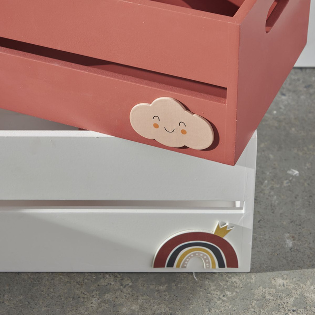 Cutii pentru jucării HEAD IN THE CLOUDS, 3 recipiente