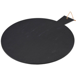 Blat de servire, ardezie de piatra, 43 x 35 cm