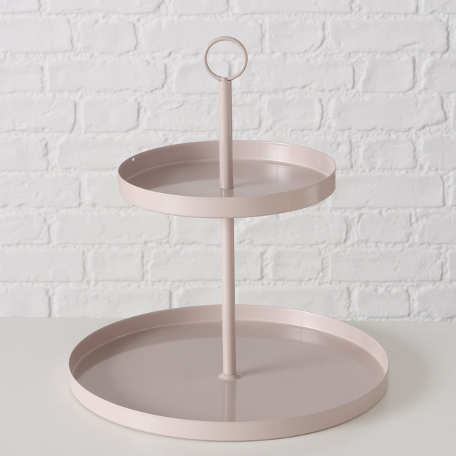 Farfurie decorativa cu doua rafturi, SAMINA