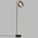 Lampadar cu abajur rotund NIGHT GOLD, 153 cm