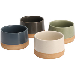 Boluri ceramice pentru gustări VOYO, 4 x Ø 9,5 cm