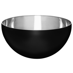 Bol din oțel negru, Ø 24 cm