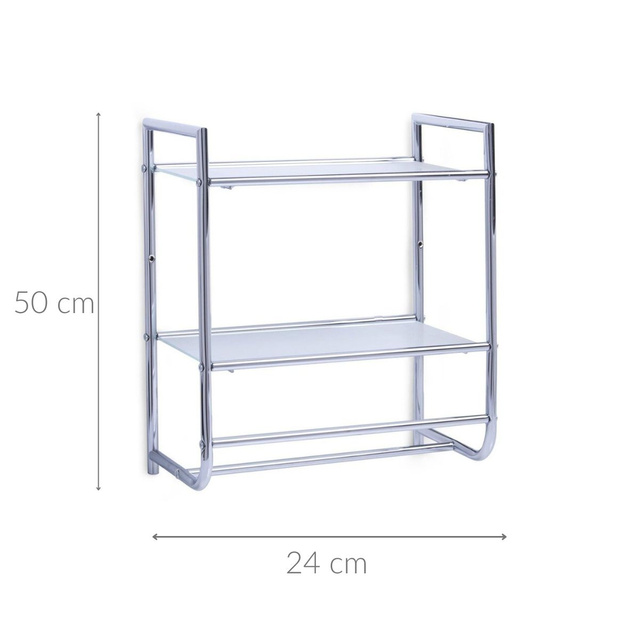 Raft de perete, baie, 2 niveluri, ZELLER