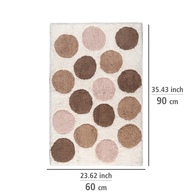 Covoraș de baie din bumbac organic, 60 x 90 cm, WENKO