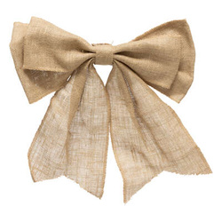 Fundita din iută, decor pentru brad, 40 x 46 cm