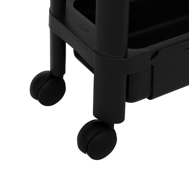 Raft extensibil cu 4 coșuri PP Neo negru