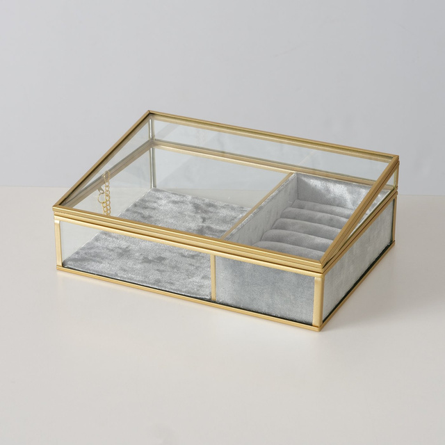 Cutie pentru ceasuri si bijuterii Clipo, transparent