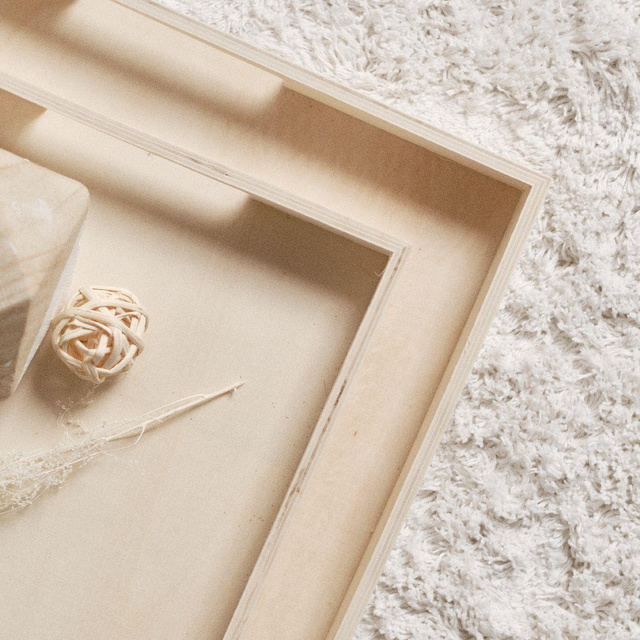 Set 2 tavi din lemn Simplicity