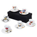 Set de servire cafea FACES, 12 piese, ZELLER, espresso