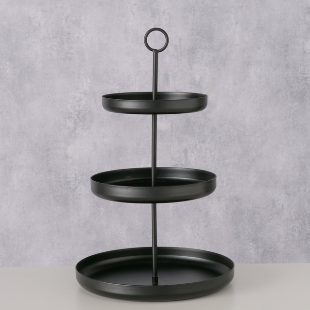 Tavă metalică pentru fructe CREDO, 3 niveluri, 32,5 cm