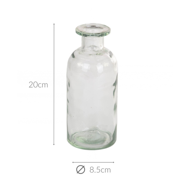 Vaza sticla, sticla reciclata, 700 ml