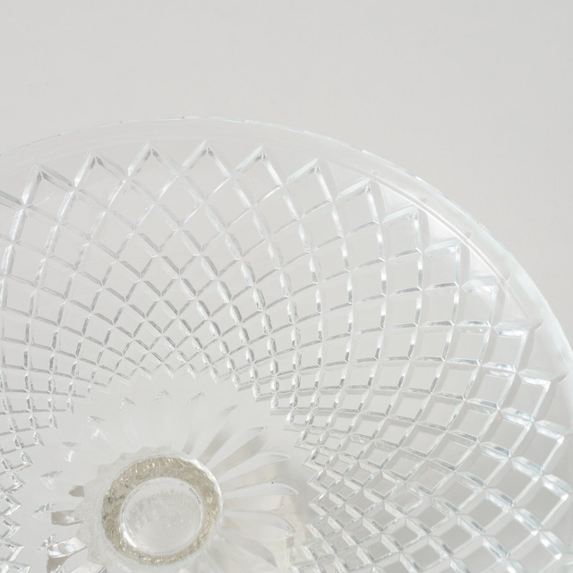 Suport de tort din sticla RUKA, Ø 20 cm