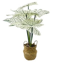 Floare artificială în coș