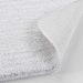 Covoras baie METROPOLIS, alb, 45 x 75 cm