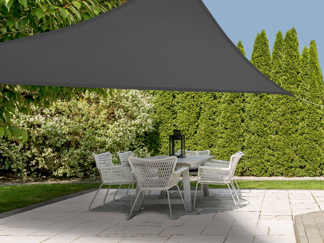 Copertina de soare triunghiulara, 3 x 3 x 3 m