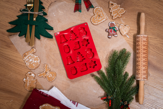 Sucitor din lemn cu model, Ø 5 cm