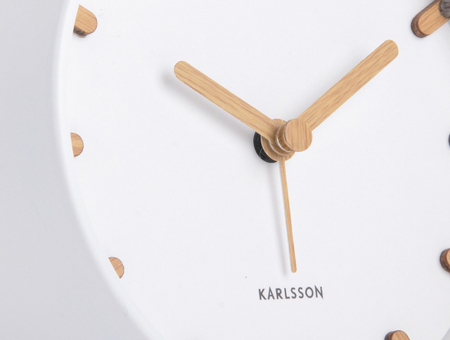 Ceas deșteptător în stil scandinav GRACE, Ø 11 cm
