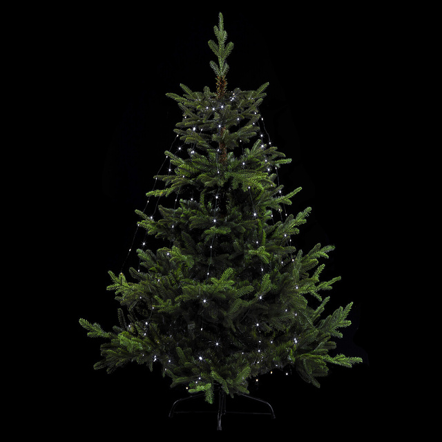 Lumini albe pentru brad, ghirlanda, 170 LED-uri