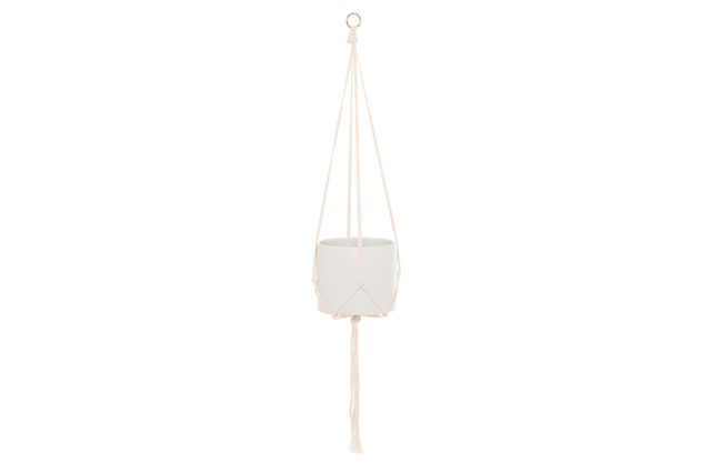 Umeraș pentru ghiveci, bumbac, 105 cm