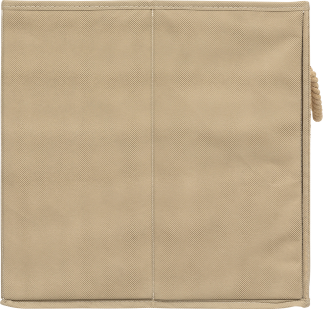 Containere textile pentru depozitarea STEMY, cu mânere, 31 x 31 x 31 cm, bej